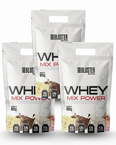 3X WHEY MIX POWER 900g - BLUSTER NUTRITION.