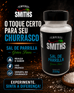 Sal Parrilla Grãos finos Tradicional