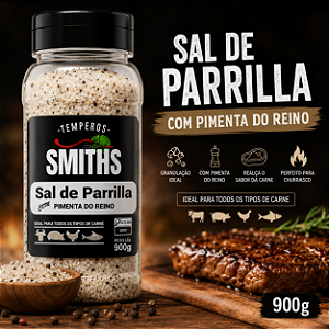 SAL DE PARRILLA PIMENTA PRETA 900G