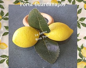 Porta Guardanapos Limão Siciliano