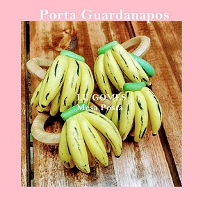 Porta Guardanapos Bananas