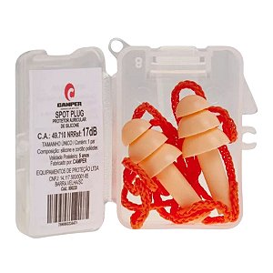 Protetor Auditivo Plug Silicone 16dB  Camper 17DB CA49710