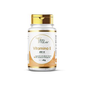Vitamina E 400UI Vida Mater - 60 cápsulas