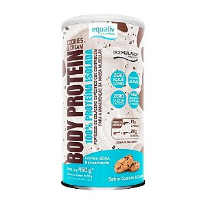 Body Protein Cookies and Cream 450g - Equaliv