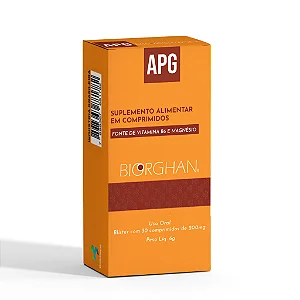 APG – Biorghan – 30 comprimidos