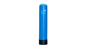 Tanque em PRFV 6X18 - Azul, Diam. 06" e 18" Alt., Abertura Sup. 2,5" Polegadas - Base Standard