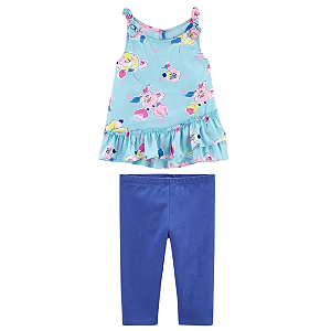 Kit 2 Peças Vestido e Calça