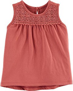 Blusinha sem Manga Marrom