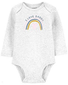Body Manga Longa Arco iris