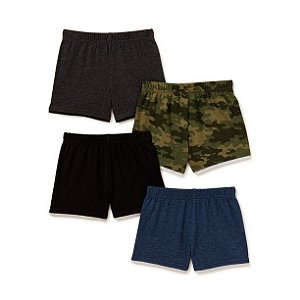 Kit 4 peças shorts