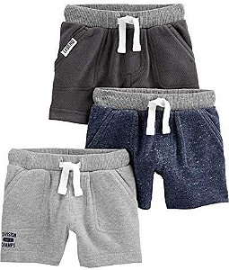 Kit 3 shorts