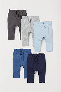 Calça Algodão Avulsa Lisa 2-3 anos