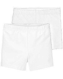 Kit 2 Shorts Lisos