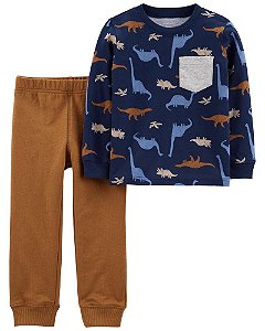 Conjunto Blusa Manga Longa e Calça Moletom