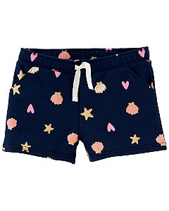 Shorts Marinho Fundo do Mar