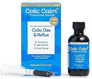 Colic Calm azul contra cólica, gases e refluxo