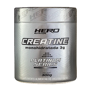 Creatine Monohidratada Platinum Series 300g – Hero Nutrition