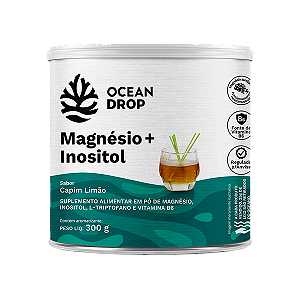 Magnésio + Inositol Ocean Drop 300g Capim-Limão