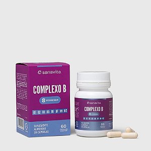 Complexo B Sanavita 60 Cápsulas