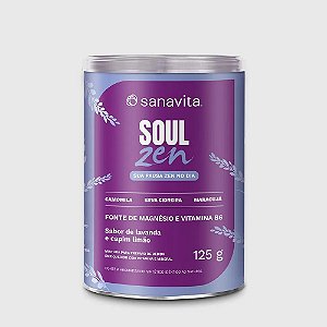 Soul Zen 125g Lavanda e Capim-Limão Sanavita