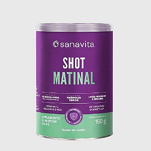 Shot Matinal 150g Limão Sanavita