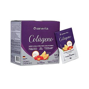 Colágeno Verisol 30 Sachês Frutas Amarelas Sanavita