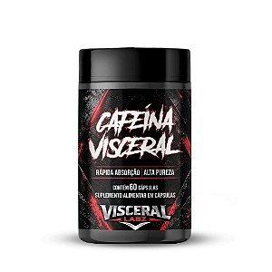 Cafeína 200mg 60 Cápsulas Visceral Labz