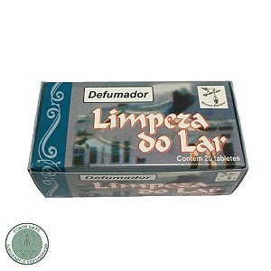 Defumador Limpeza do Lar - 20 Tabletes