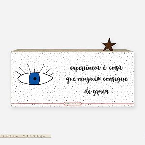 Bloco Vintage - Experiência é coisa que ninguém consegue de graça #1