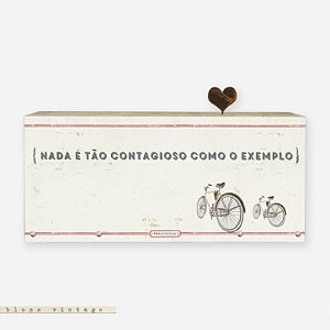 Bloco Vintage - Nada é tão Contagioso como o Exemplo