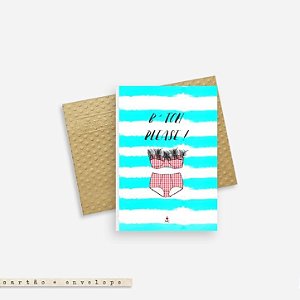 CARTÃO ENVELOPE - Beatch Please