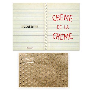 CARTÃO ENVELOPE - Creme de la Creme