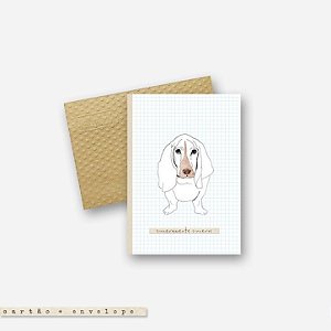 CARTÃO ENVELOPE - Dog