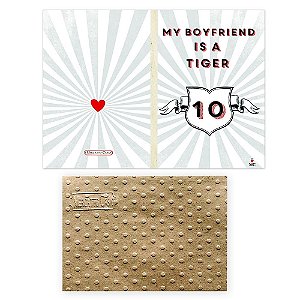 Cartão Envelope - My Boyfiend is a tiger