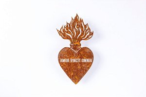 Coração  Sagrado Amor Vincit Omnia - G
