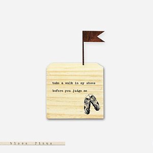 CUBO – TAKE A WALK IN MY SHOES BEFORE YOU JUDGE ME