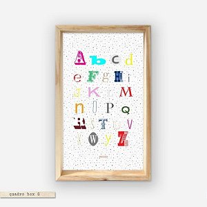 QUADRO BOX – ABCEDÁRIO