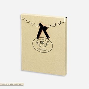 Quadro Box Colagem Escaravelho Azul