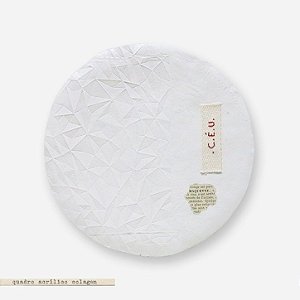 Quadro Prato Escultura Céu