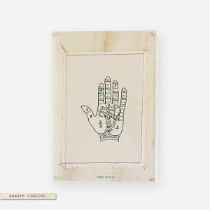 Quadro Simple G - Mão Bordada "Many Stories"