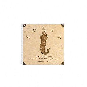 Quadro Tipografia M - Sereia