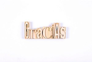 Palavra Tipo - Gracias