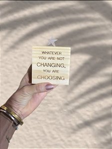 Cubo - Whatever You are not Changing, You are Choosing