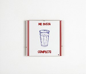 Quadro Azuleicha Avulso - Copo