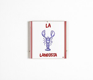 Quadro Azuleicha Avulso - Lagosta
