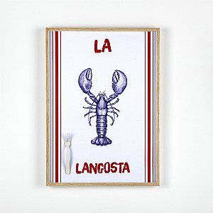 Quadro Box Galícia - Lagosta