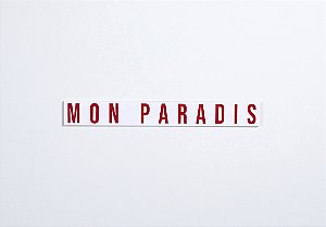 Quadro Acrilico Vazado - Mon Paradis