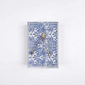 Quadro Caixa Acrílico - Ossinho da sorte