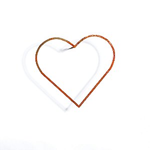 Coração Vazado M