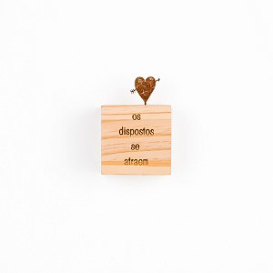 Cubo - Os dispostos se atraem